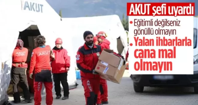 Eğitimsiz gönüllüler ve yalan ihbarlar, deprem bölgesinde müdahaleyi aksatıyor