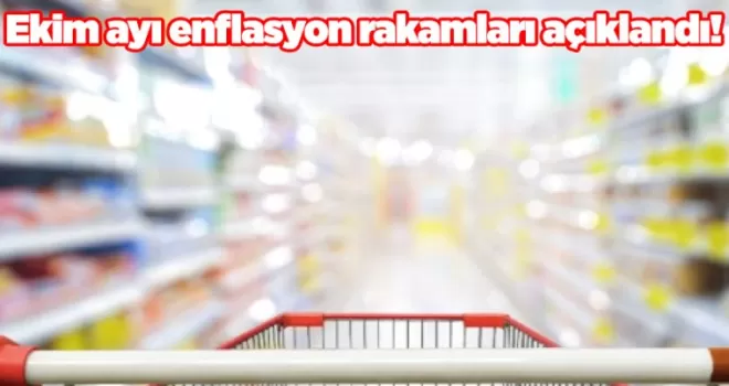 Ekim ayı enflasyon rakamları açıklandı!
