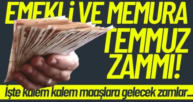 Emekli ve memura zam! Enflasyon farkı belli oldu!