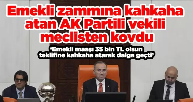 Emekli Zammına Kahkaha Atan AK Partili vekili meclisten kovdu