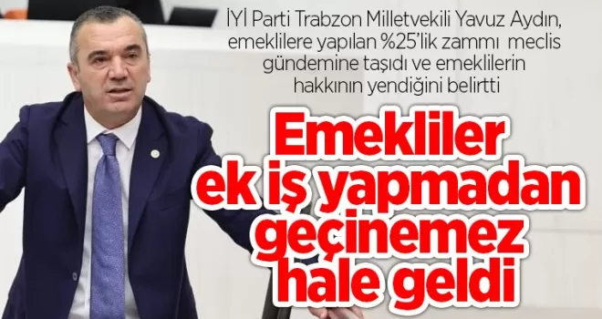 Emekliler ek iş yapmadan geçinemez hale geldi