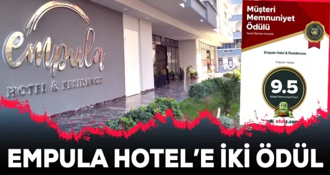Empula Hotel  ödüle doymuyor
