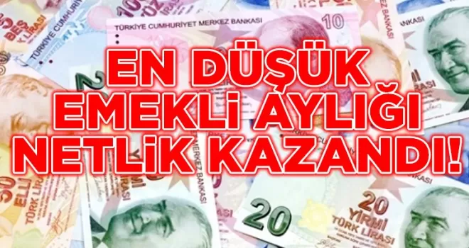 En düşük emekli aylığı netlik kazandı