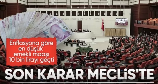 Enflasyon rakamı açıklandı! En düşük emekli maaşı belli oldu
