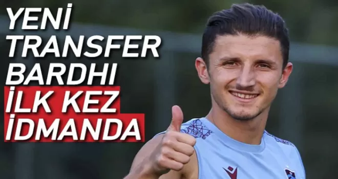 Enis Bardhi, Trabzonspor’da ilk idmanına çıktı