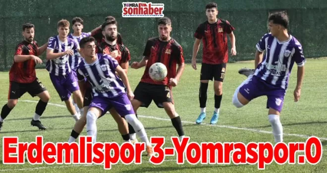 Erdemlispor 3-Yomraspor:0