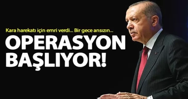 Erdoğan açıkladı: Hava harekatından sonra kara harekatı yolda!