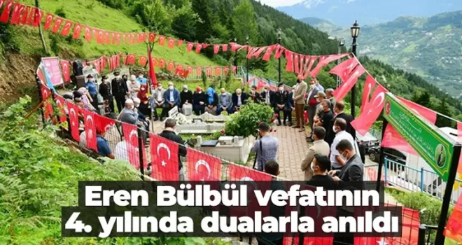 Eren Bülbül mezarı başında anıldı
