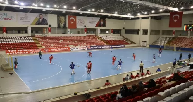 Erkekler Salon Hokeyi Süper Ligi 1. etabı Amasya’da sona erdi