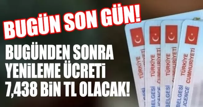 Eski tip ehliyetlerin yenilmesi için son gün bugün