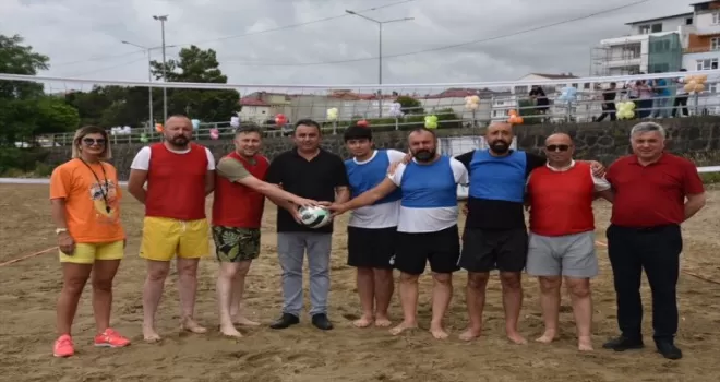Espiye’de “1. Plaj Voleybolu Turnuvası“ başladı