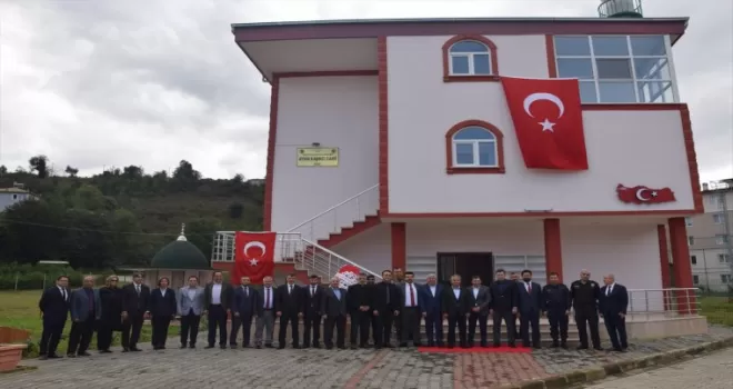 Espiye'de Aydın Kaşıkçı Camisi ibadete açıldı