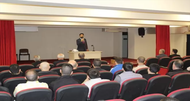 Espiye'de cezaevinde "Peygamberimiz, Cami ve İrşat" konulu konferans düzenlendi