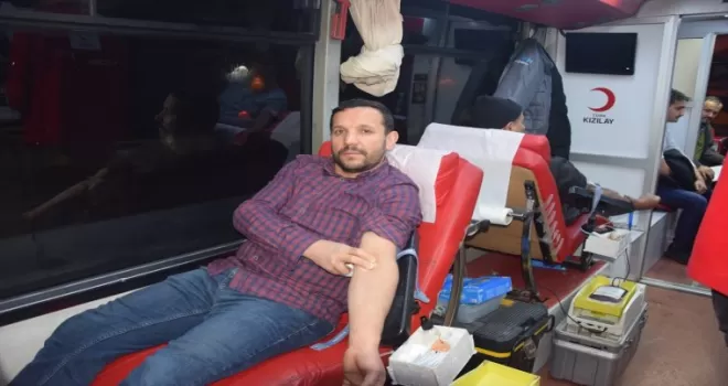 Espiye’de kan bağışı kampanyası düzenlendi