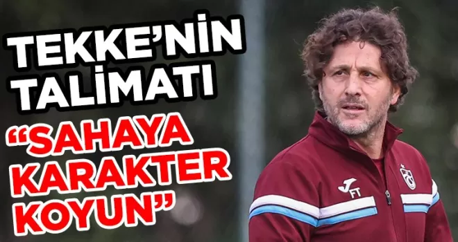 Fatih Tekke’den Rizespor Maçı Öncesi Rehavet Uyarısı