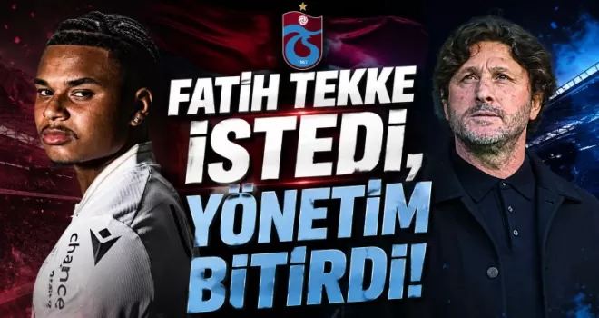 FATİH TEKKE İSTEDİ, YÖNETİM BİTİRDİ