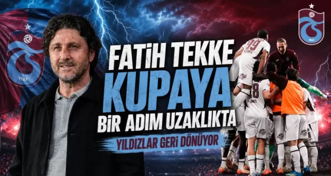 Fatih Tekke Kupaya Bir Adım Uzaklıkta