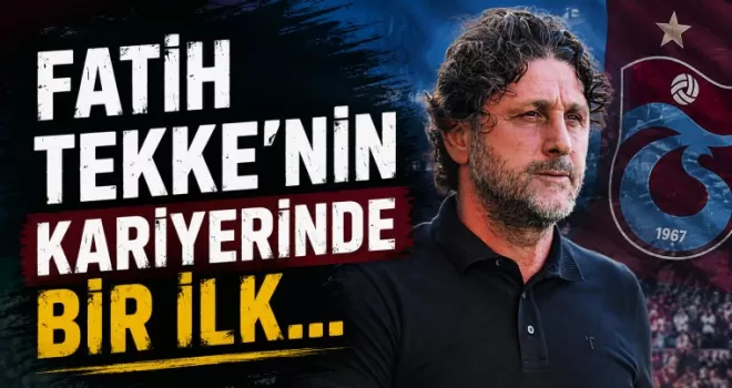 Fatih Tekke’nin kariyerinde bir ilk...