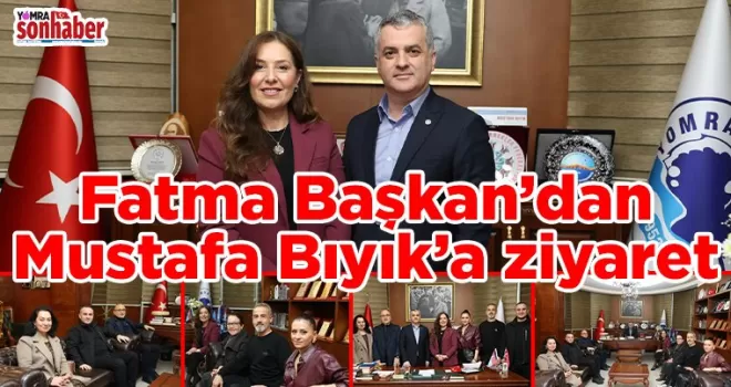 Fatma Başkan’dan Mustafa Bıyık’a ziyaret