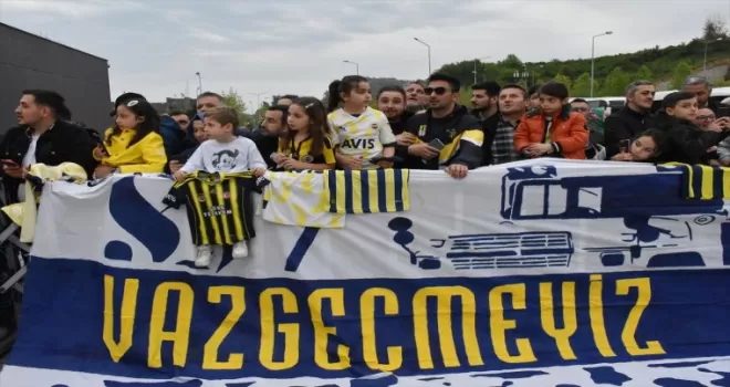 Fenerbahçe kafilesi, Giresun’a geldi