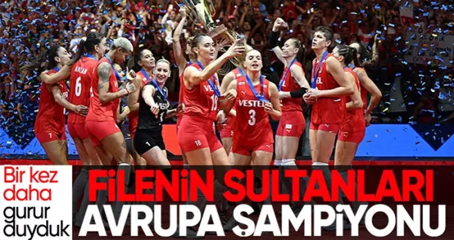 Filenin Sultanları Avrupa Şampiyonu oldu
