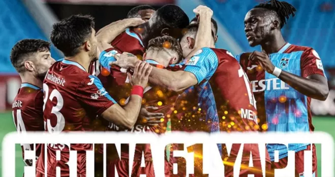 Fırtına Avrupa kupalarına katılma iddiasını sürdürüyor....