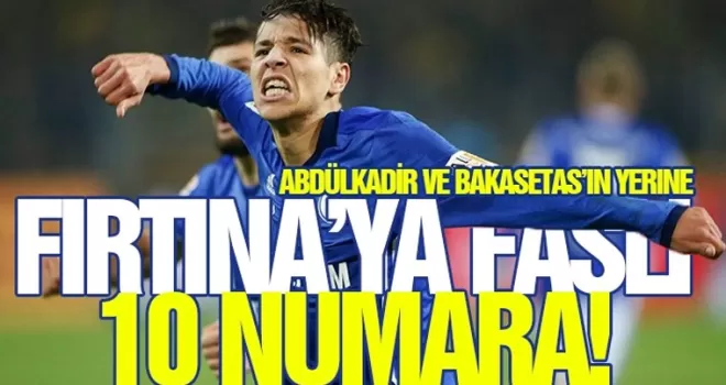Fırtına Faslı 10 numarayı istiyor!