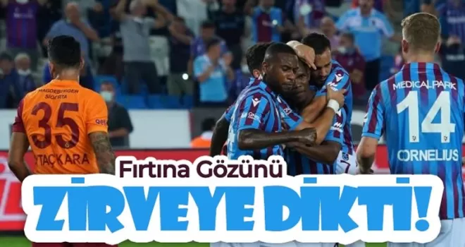 Fırtına gözünü zirveye dikti!