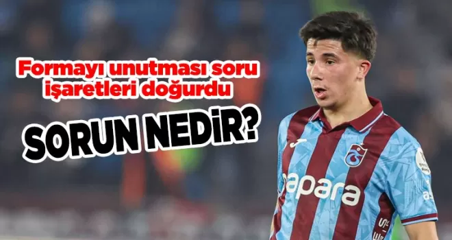 Formayı unutması soru işaretleri doğurdu