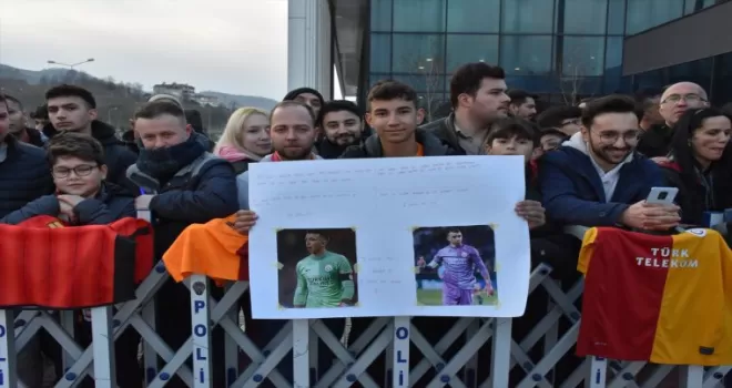 Galatasaray kafilesi, Giresun'a geldi