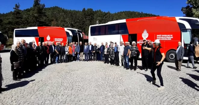 Gaziler ve aileleri Mudurnu ve Abant'ı ziyaret etti
