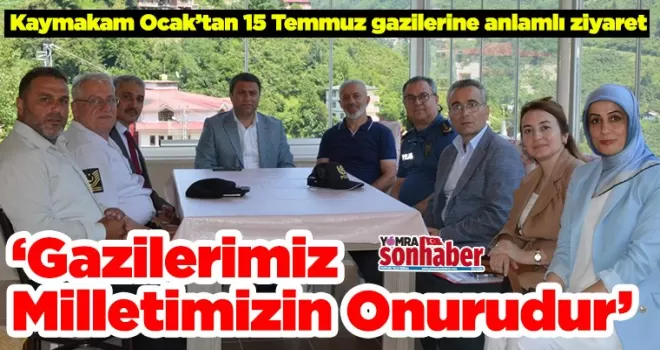 Gazilerimiz Milletimizin Onurudur