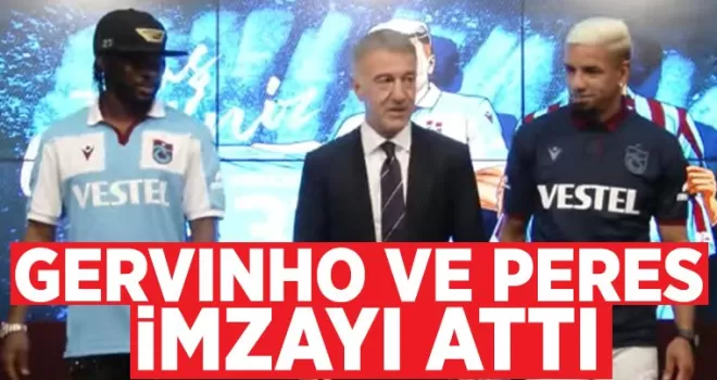 Gervinho ve Peres imzayı attı! İşte İlk sözleri