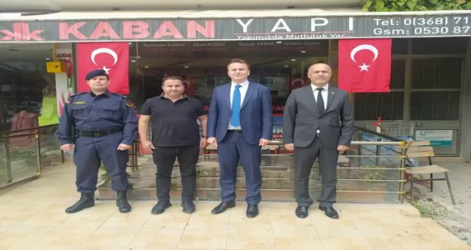 Gerze Kaymakamı Arabacı’dan esnaf ziyareti