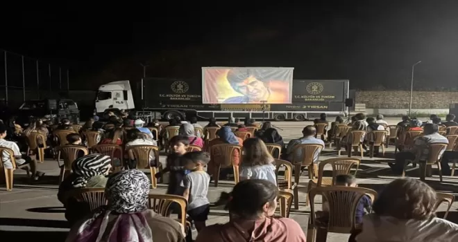 “Gezen Sinema“ Çaykara’da