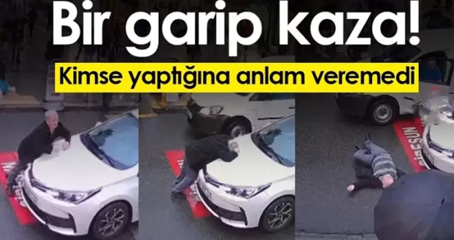 Giresun'da bir garip kaza! Kimse ne yaptığına anlam veremedi