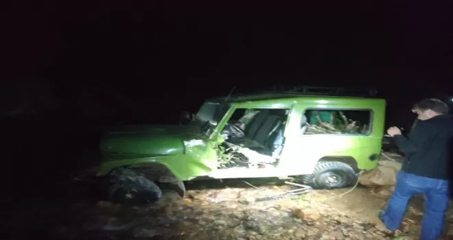 Giresun’da cipin dere yatağına devrilmesi sonucu 1 kişi öldü
