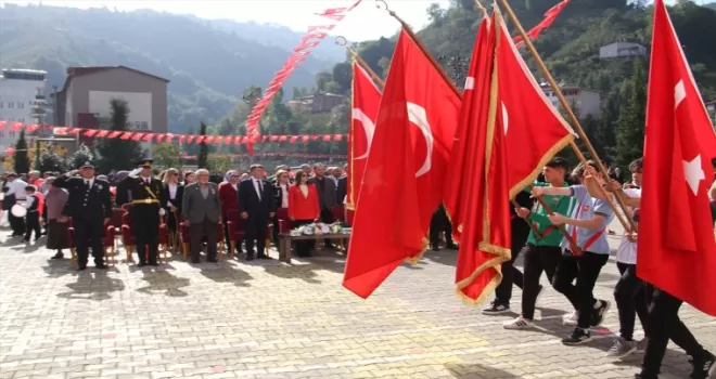 Giresun’da Cumhuriyet’in 100. yıl dönümü kutlandı