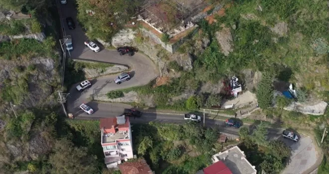 Giresun’da şehit aileleri ve gaziler off-road araçlarıyla şehir turu yaptı