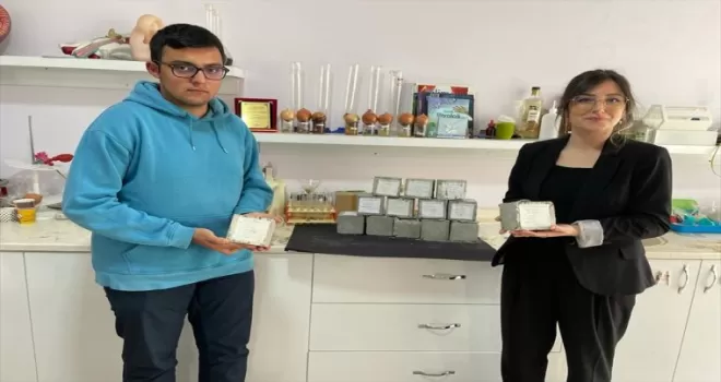 Giresunlu lise öğrencisi projesiyle TÜBİTAK yarışmasında üçüncü oldu