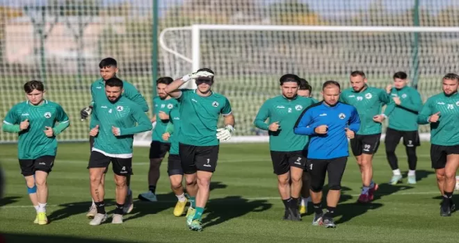 Giresunspor, hazırlıklarını sürdürdü