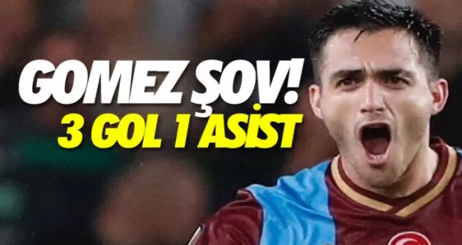 Gomez şov: 3 gol 1 asist