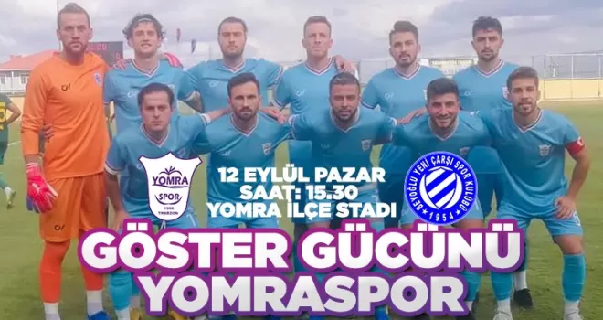 Göster gücünü Yomra