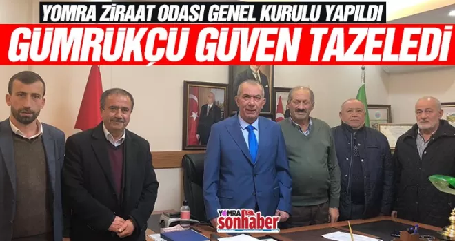 Gümrükçü güven tazeledi