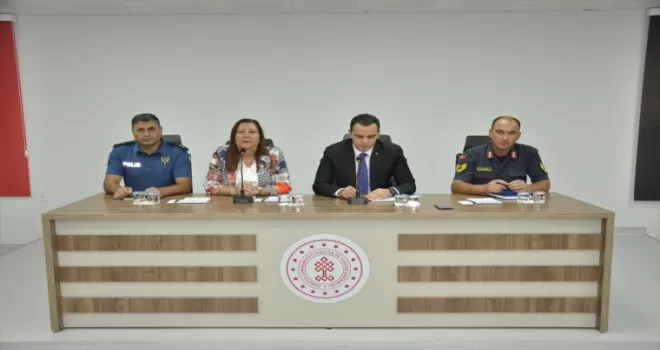 Gümüşhacıköy’de eylül ayı muhtarlar toplantısı yapıldı