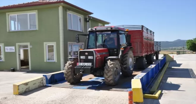 Gümüşhacıköy’de TMO hububat alımına başladı