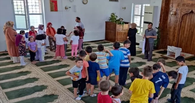 Gümüşhacıköy Müftüsü Verim yaz Kur’an kurslarını ziyaret etti