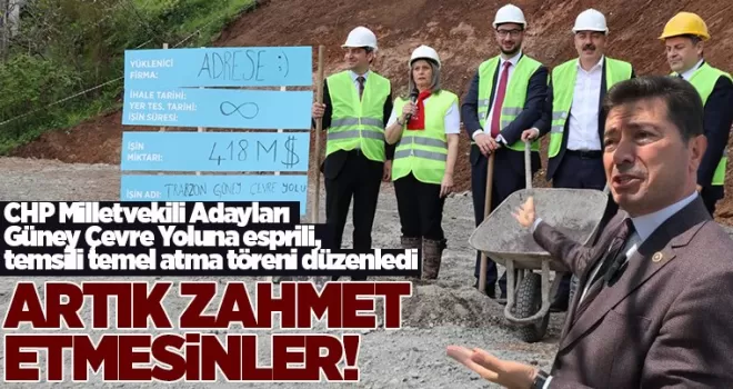 Güney Çevre Yolu’na formaliteden tören