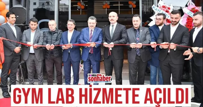 GYM Lab hizmete açıl