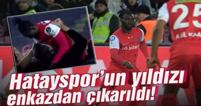 Hatayspor'un yıldız oyuncusu enkazdan çıkarıldı